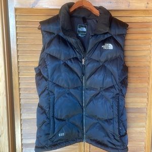 Women’s North Face Down Filled Vest size L